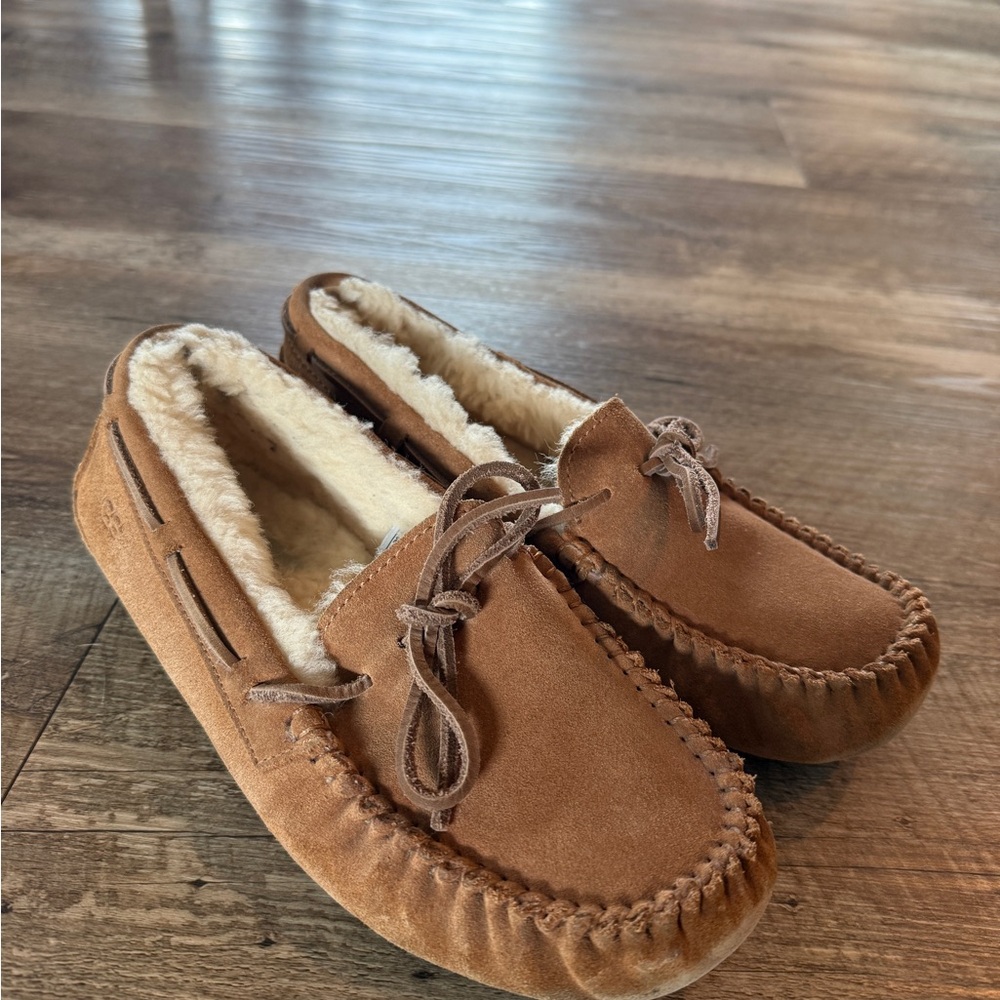UGG Women's Moccasins in Brown Suede